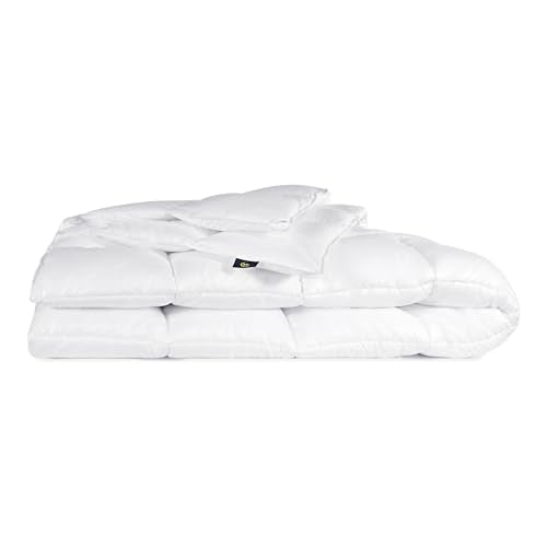 SERTA Down Illusion Hypoallergenic Down Alternative Comforter with Corner Loops