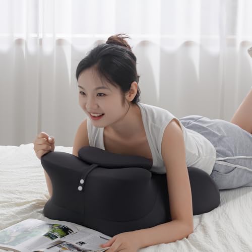 SheRest Adjustable Headrest Reading Pillow for Bed Adults