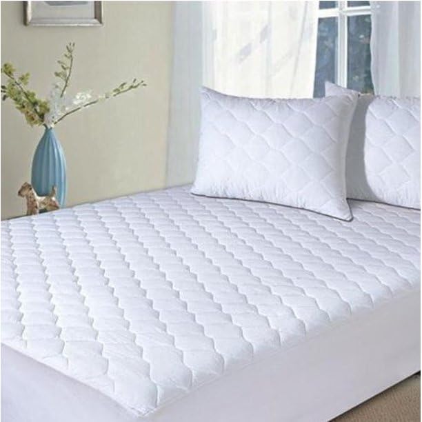 Hypoallergenic Waterproof Quilted Mattress Pad and Topper