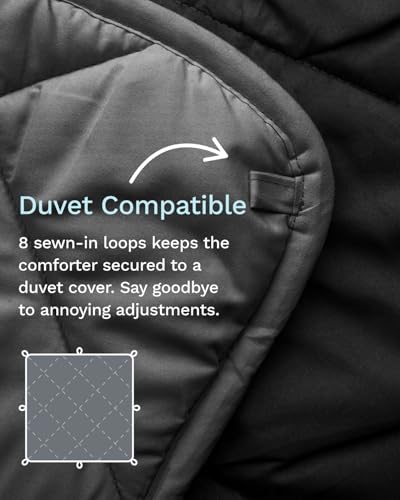 ViscoSoft Essentials Reversible Down Alternative Quilted Comforter with Corner Tabs–All-Season, Plush Microfiber Fill, Machine Washable