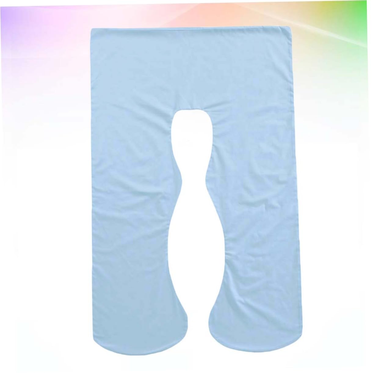 MERRYHAPY U-Shaped Pillowcase for Pregnant Women Soft Knit Easy Zipper Machine Washable Durable Cover for Pregnancy Pillow