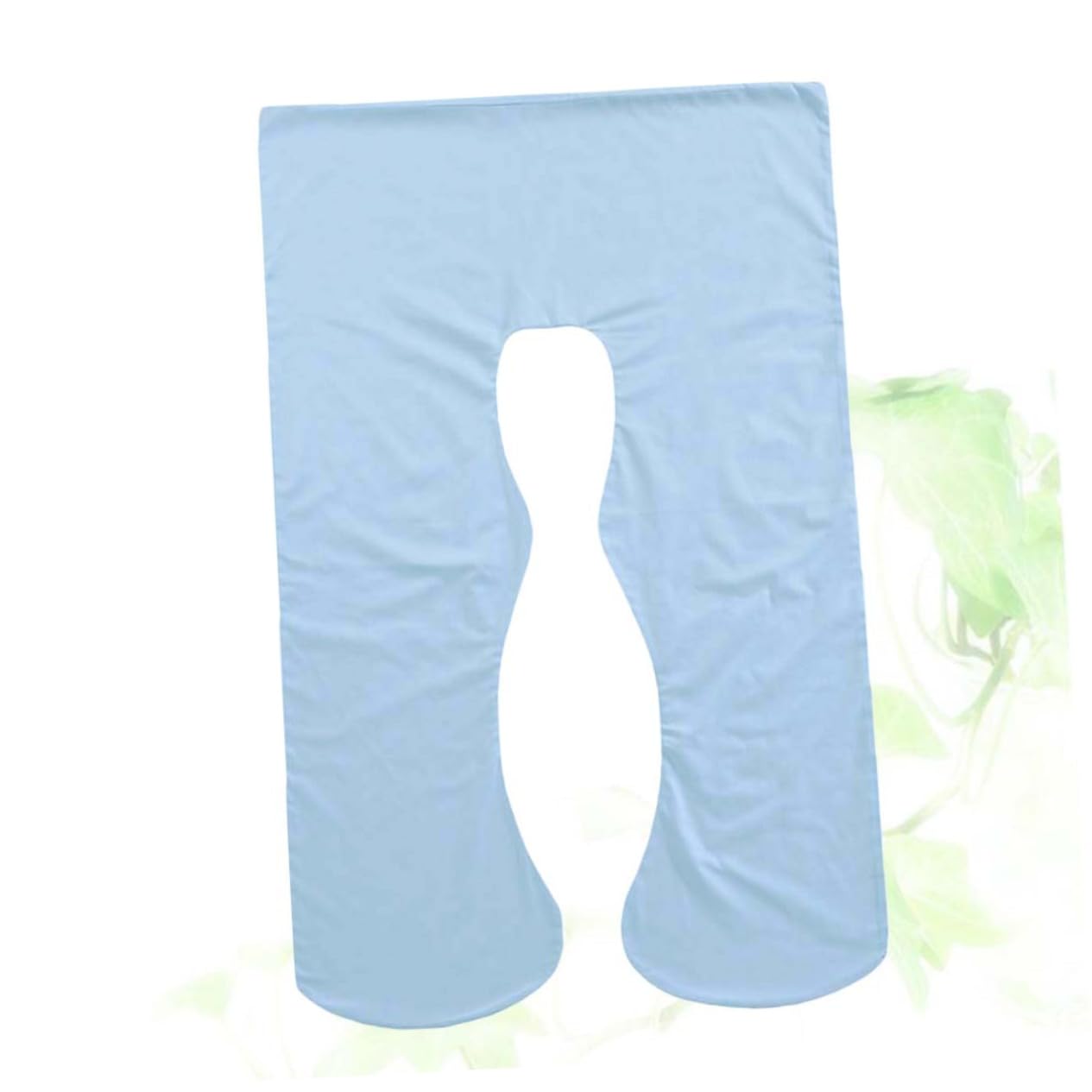 MERRYHAPY U-Shaped Pillowcase for Pregnant Women Soft Knit Easy Zipper Machine Washable Durable Cover for Pregnancy Pillow