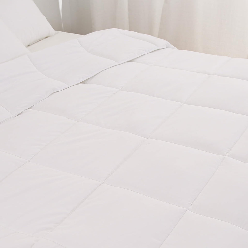 Dorrin Nessin Down Alternative Comforter All Season Duvet Insert,Double Brushed Microfiber Quilt Cover, Box Stitched with Corner Tabs