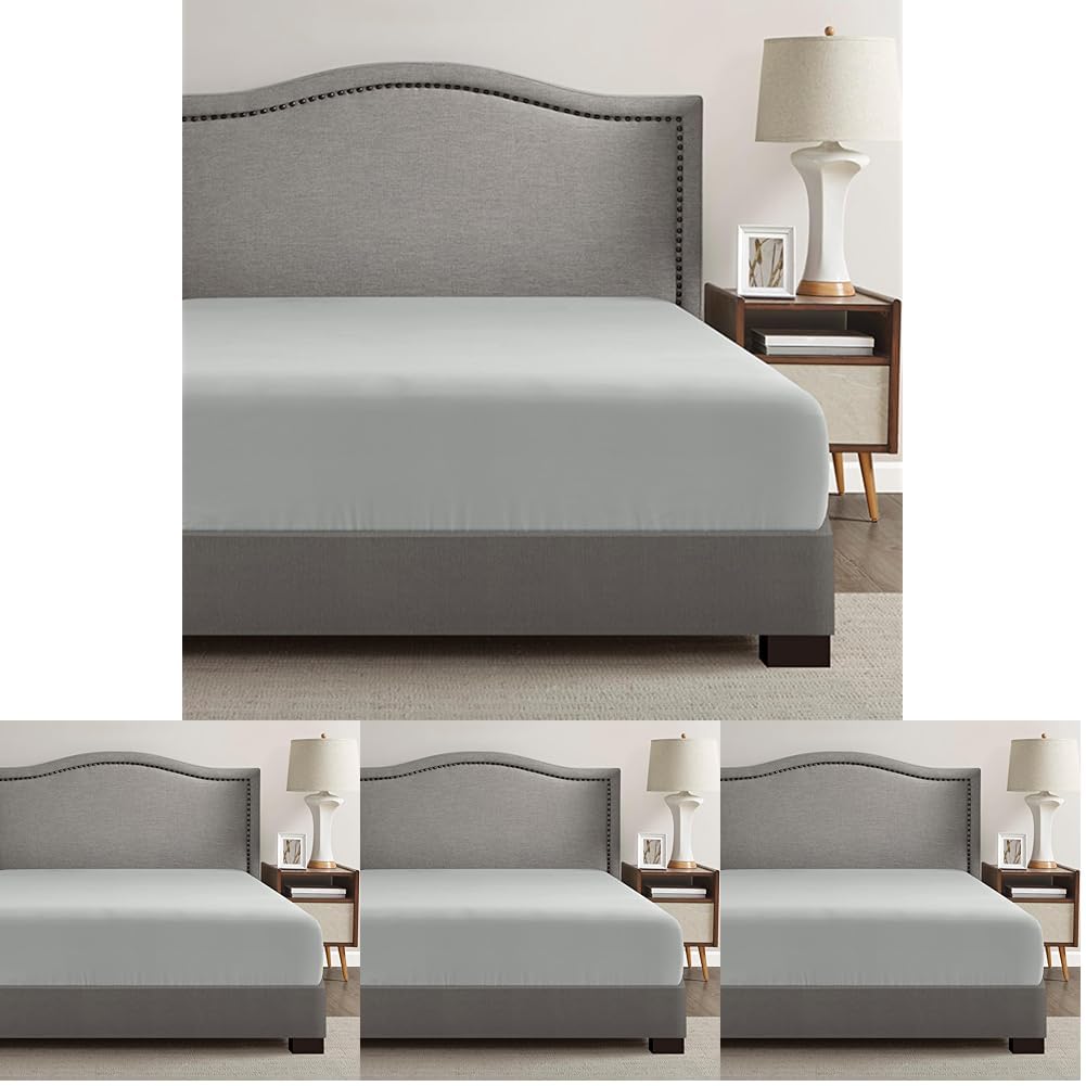 All Around Elastic-Warm Weather for Night Sweats Coolmax Cooling Sheets Moisture Wicking Super Soft
