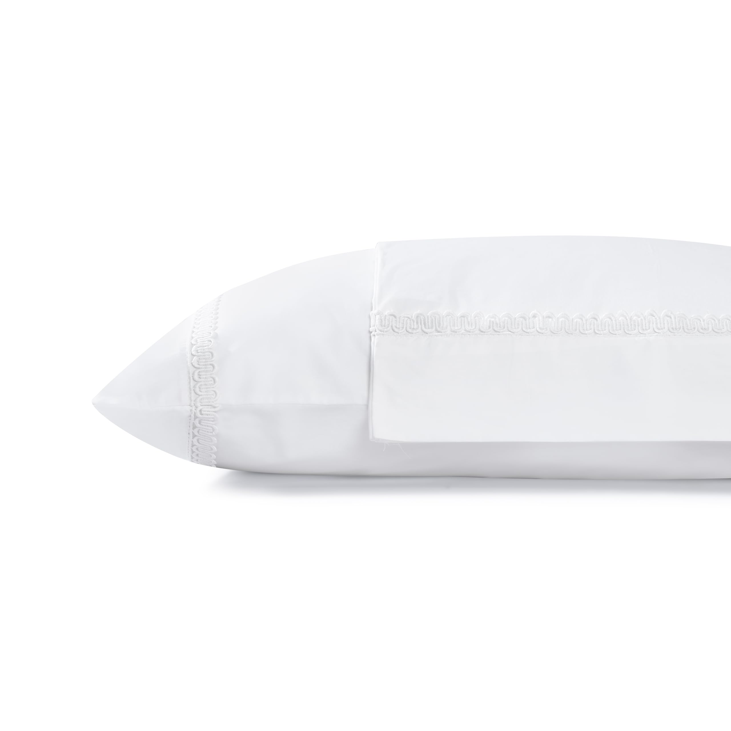 100% Cotton Percale Pillowcases,2 Pieces of Pillow Case, Crisp and Cool Strong Bed Linen