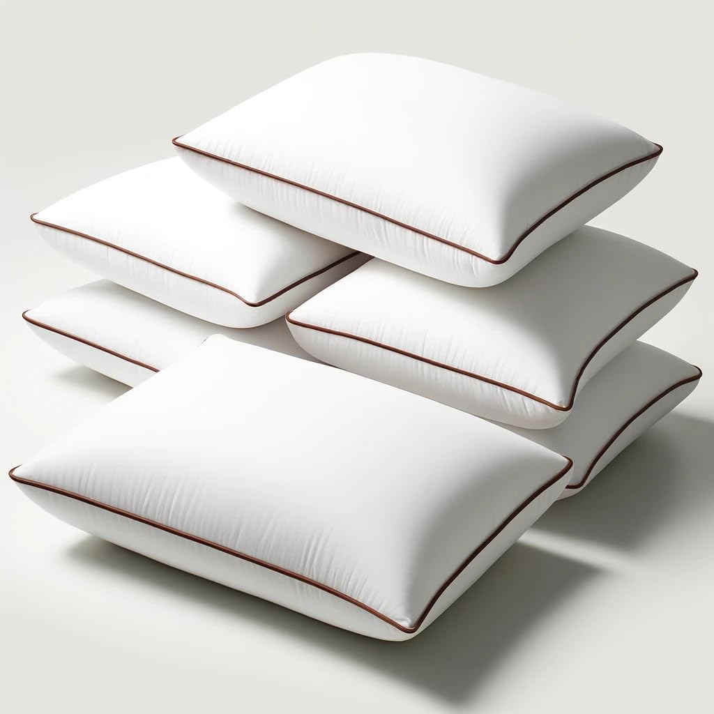 Fabornus Luxury Hypoallergenic Sleeping Bed Pillows - Soft and Supportive - Premium Down Alternative Fill - Ideal for Side, Back, and Stomach Sleepers