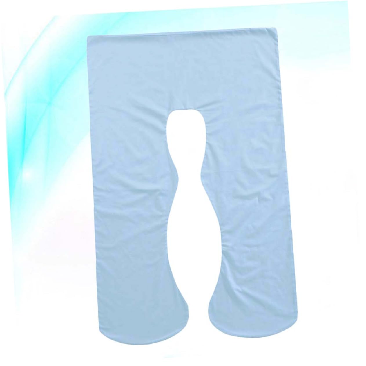 MERRYHAPY U-Shaped Pillowcase for Pregnant Women Soft Knit Easy Zipper Machine Washable Durable Cover for Pregnancy Pillow