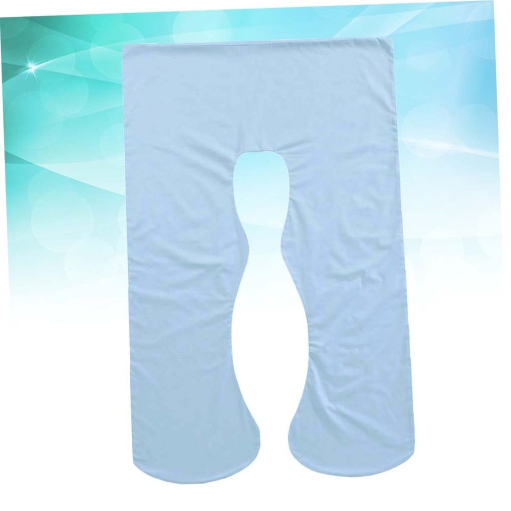 MERRYHAPY U-Shaped Pillowcase for Pregnant Women Soft Knit Easy Zipper Machine Washable Durable Cover for Pregnancy Pillow