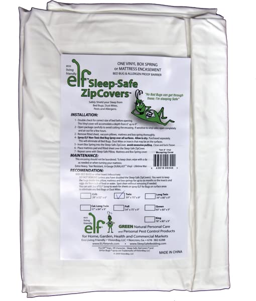 Sleep Safe 6-Gauge Zippered Box Spring Encasement