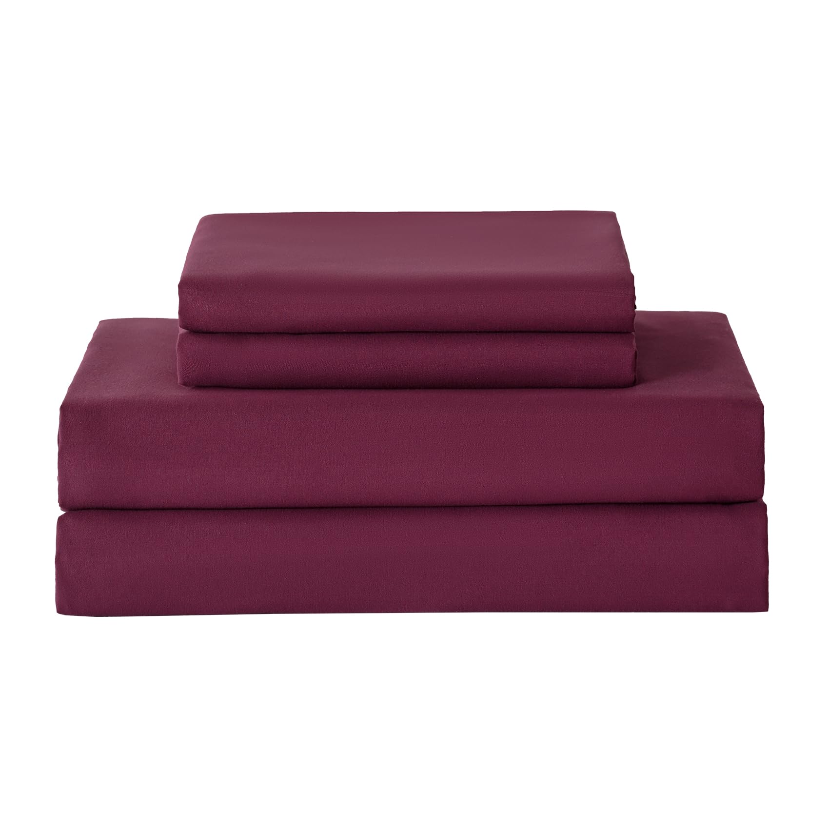 Yibeizi Floral Printed Sheet Set, Boho Pattern Bed Sheets Cooling Bedding Sheets & Pillowcases Soft Microfiber 15" Extra Deep Pocket Fitted Bedsheet 4 Piece