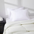 Pillows Size Set of 2 – 2-Pack Premium Medium Firm Down Alternative Bed Pillows for Sleeping – Generously Filled, Ultra Soft Support for Standard, Queen & King Sleepers