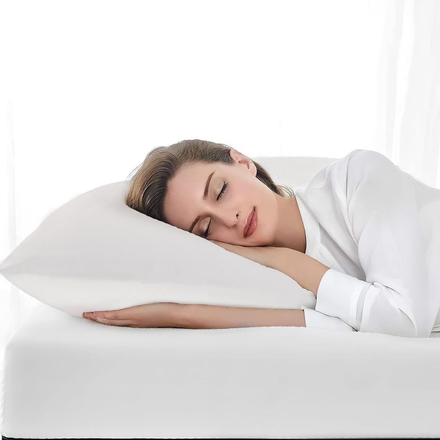 Lovskoo Hotel-Style Supportive Pillow for All Sleepers