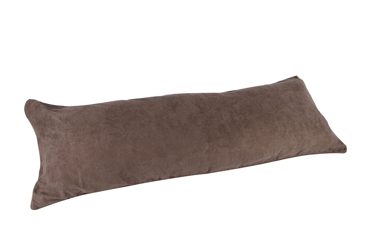 Beauty-Bedding Chocolate Brown Microsuede Body Pillow Cover