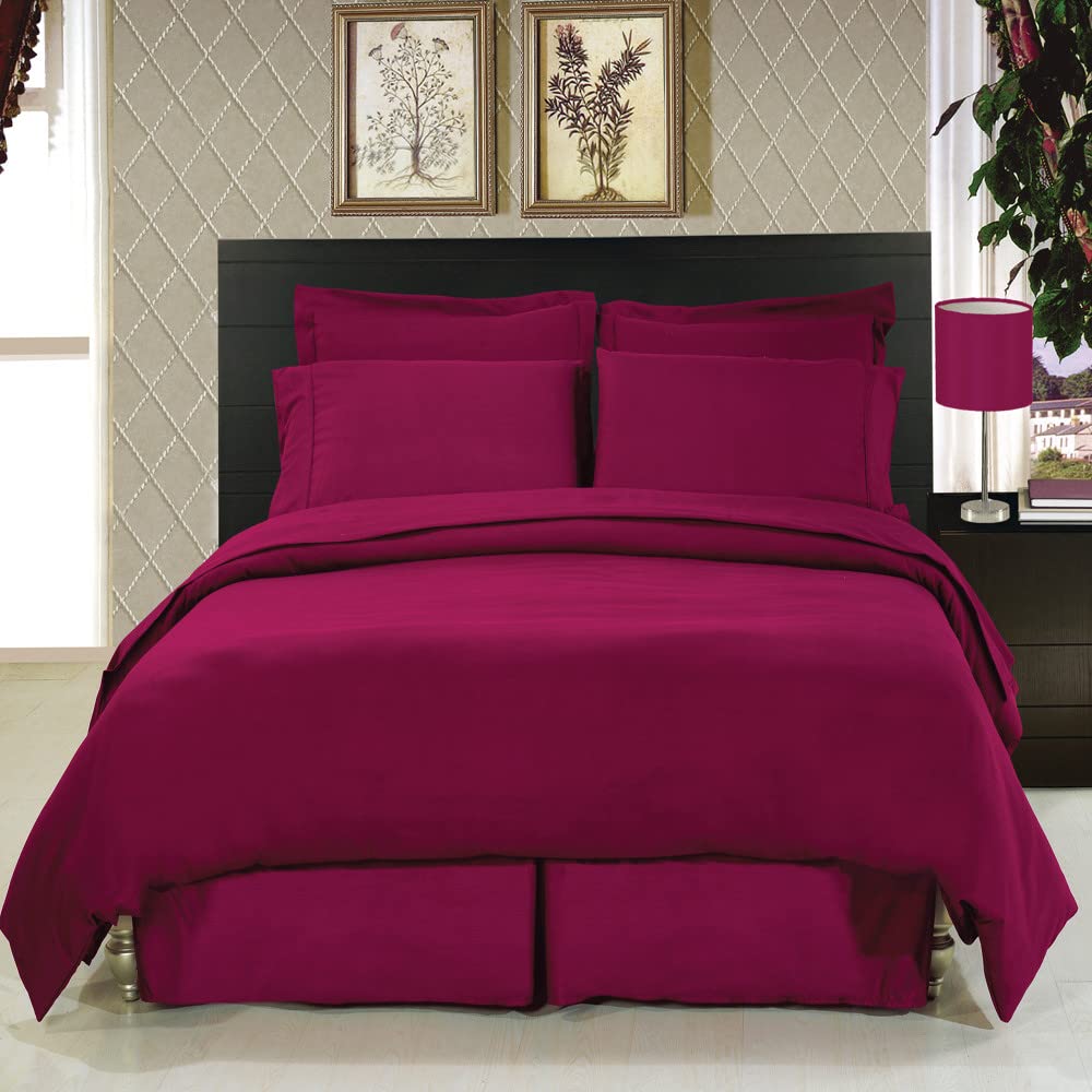 Royal Hotel 300TC Cotton Sateen 7-Piece Bedding Set