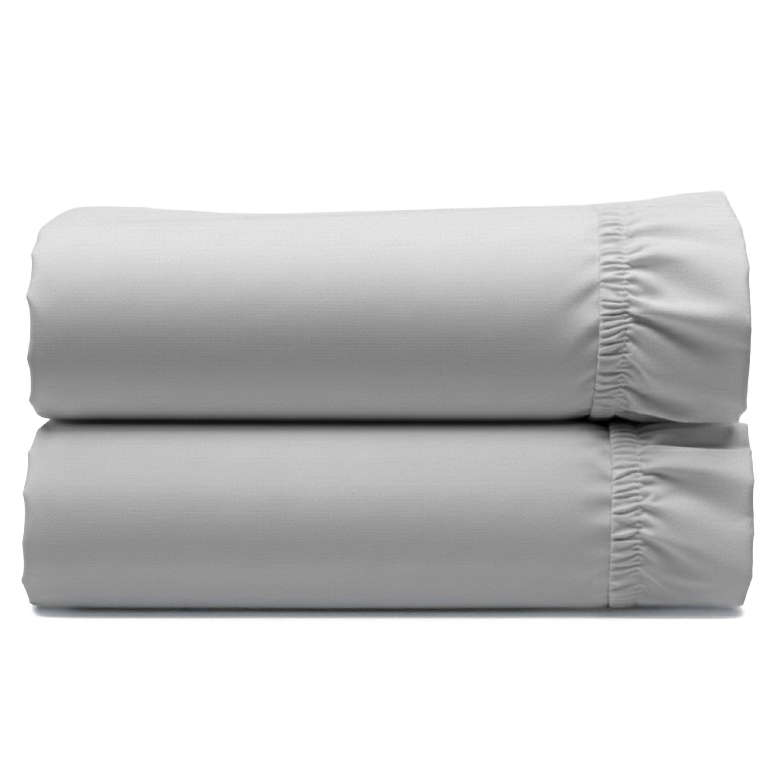 California Design Den 400 Thread Count Fitted Sheet 100% Cotton Sateen, Deep Pocket, Soft & Cooling.