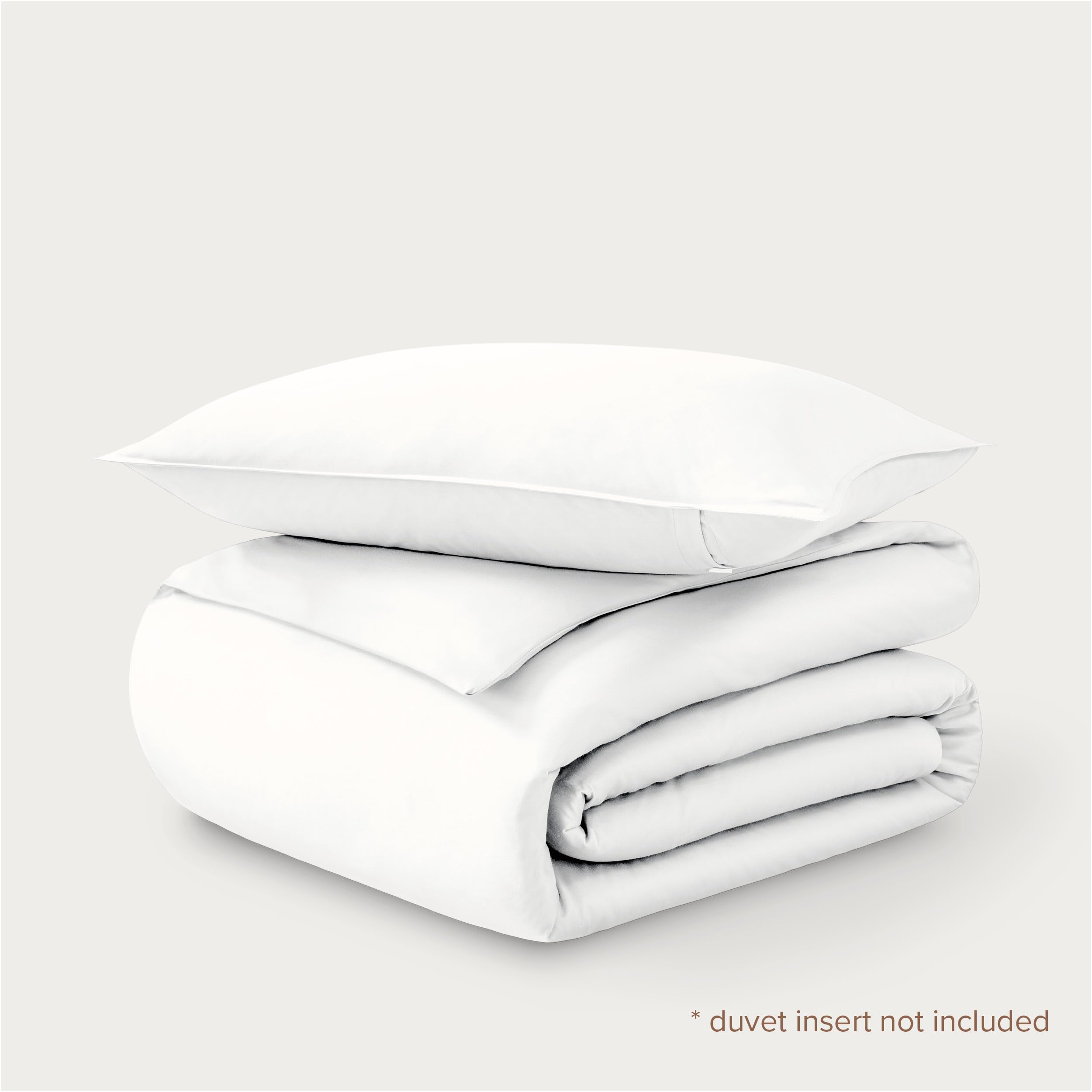 Bare Home Organic Cotton Sateen Duvet Set