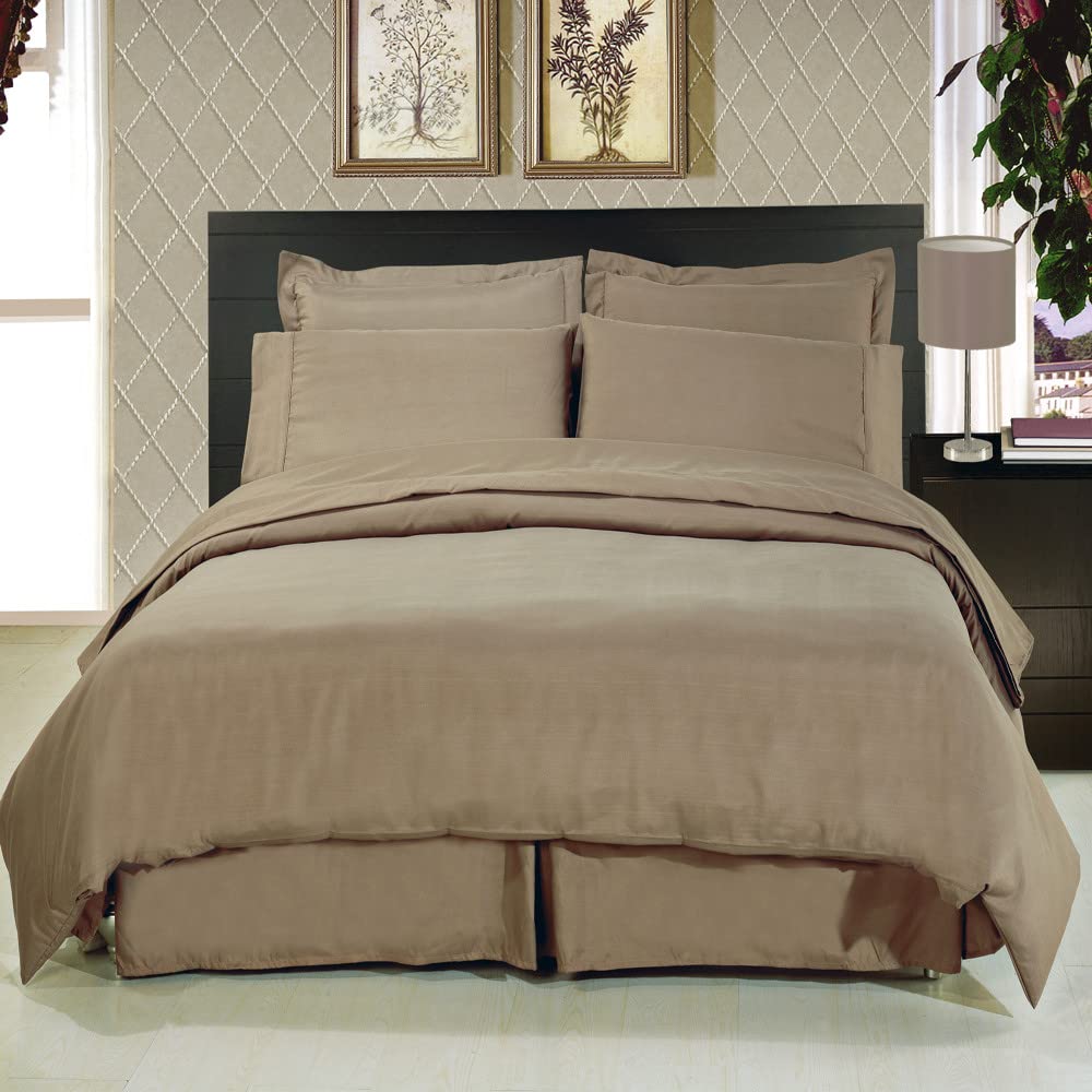 Royal Hotel 300TC Cotton Sateen 7-Piece Bedding Set