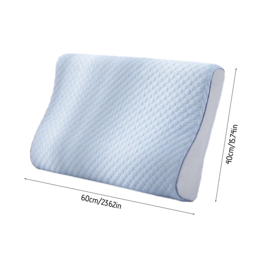 Adjustable Cooling Memory Foam Neck Pillow for Pain Relief