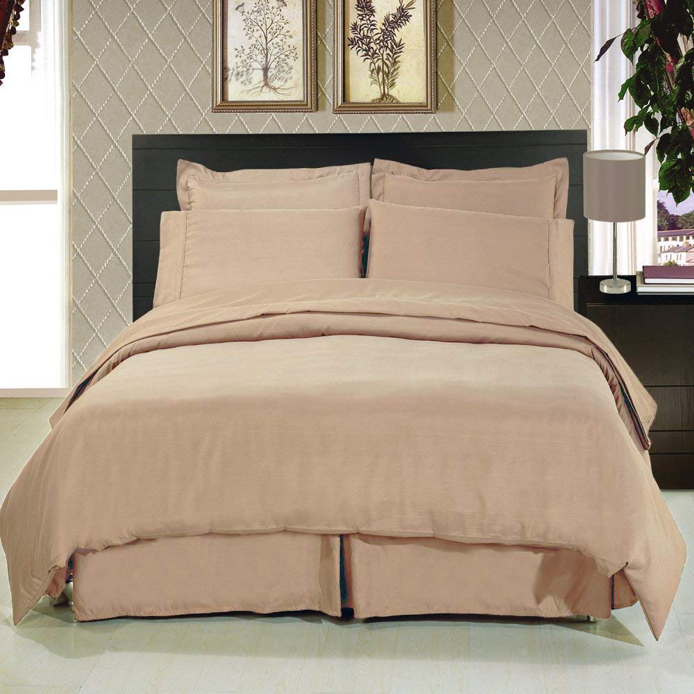 Royal Hotel 300TC Cotton Sateen 7-Piece Bedding Set