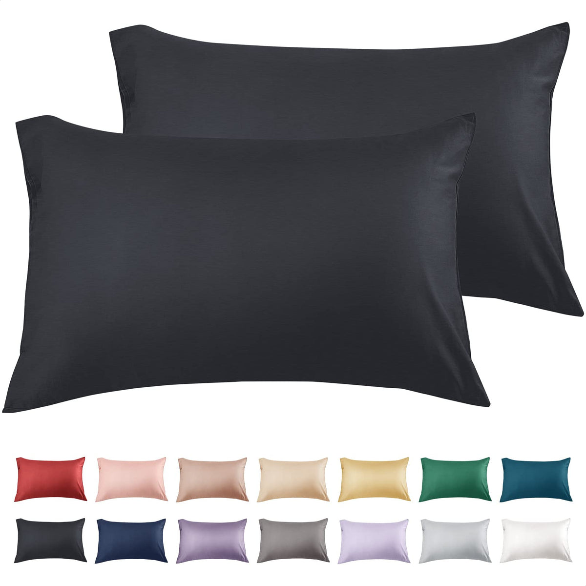 Warmstar 600 Thread Count Cotton Pillowcase Set