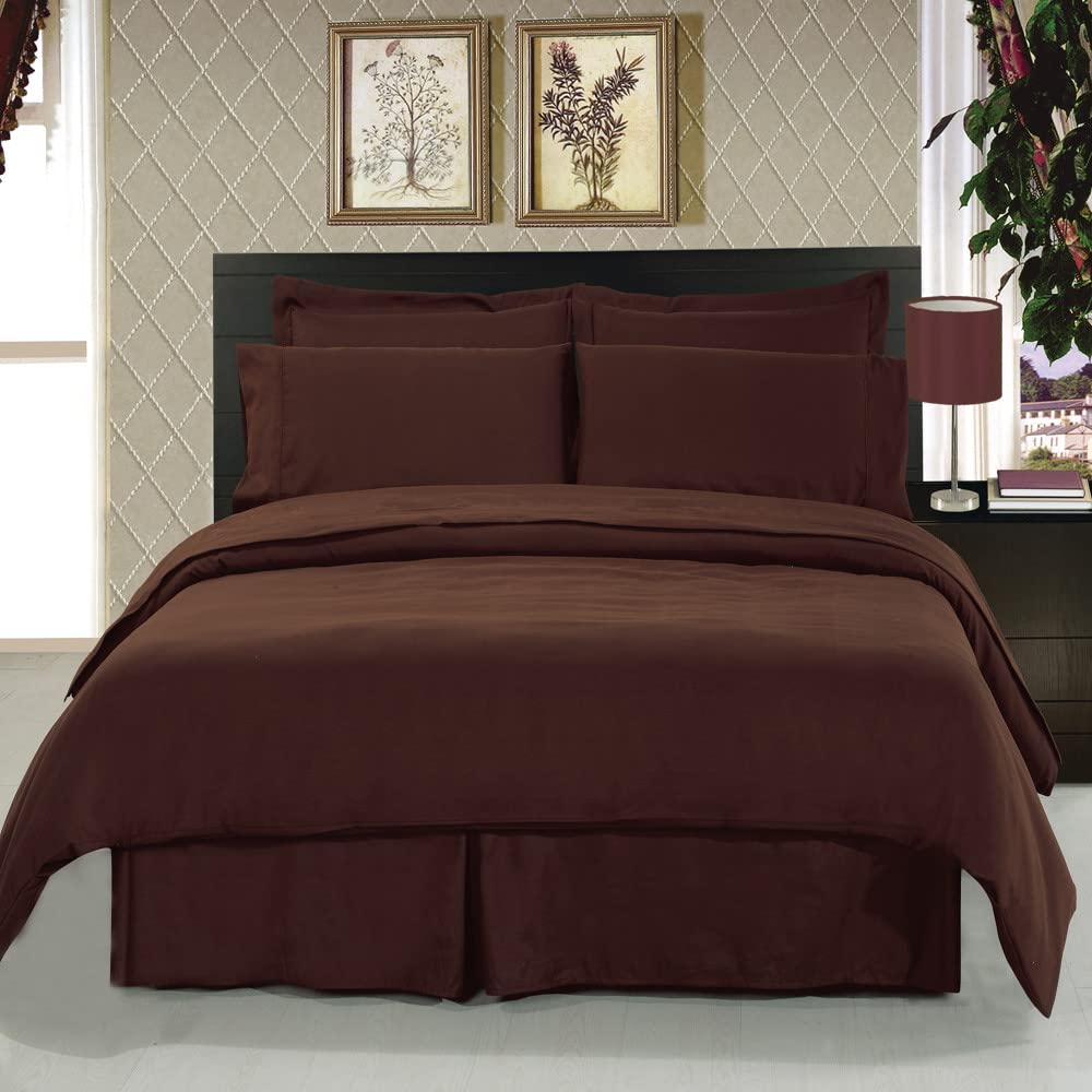 Royal Hotel 300TC Cotton Sateen 7-Piece Bedding Set