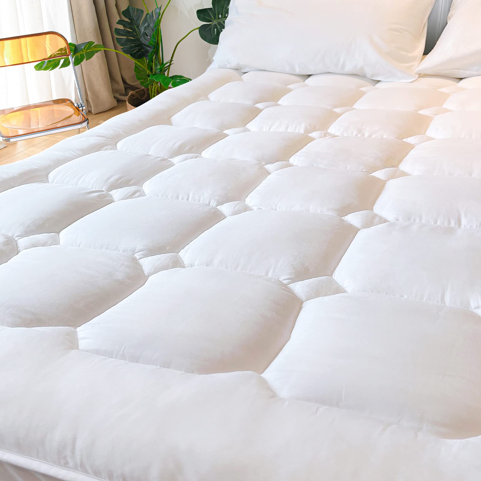 UNILIBRA 100% Waterproof Quilted Mattress Pad