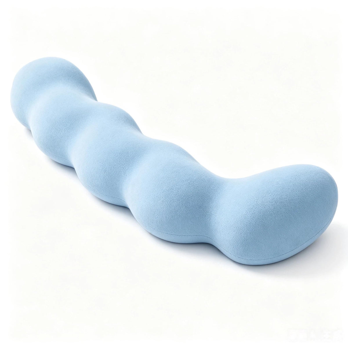 S-Shaped Cooling Body Pillow for Side-Sleeper Support