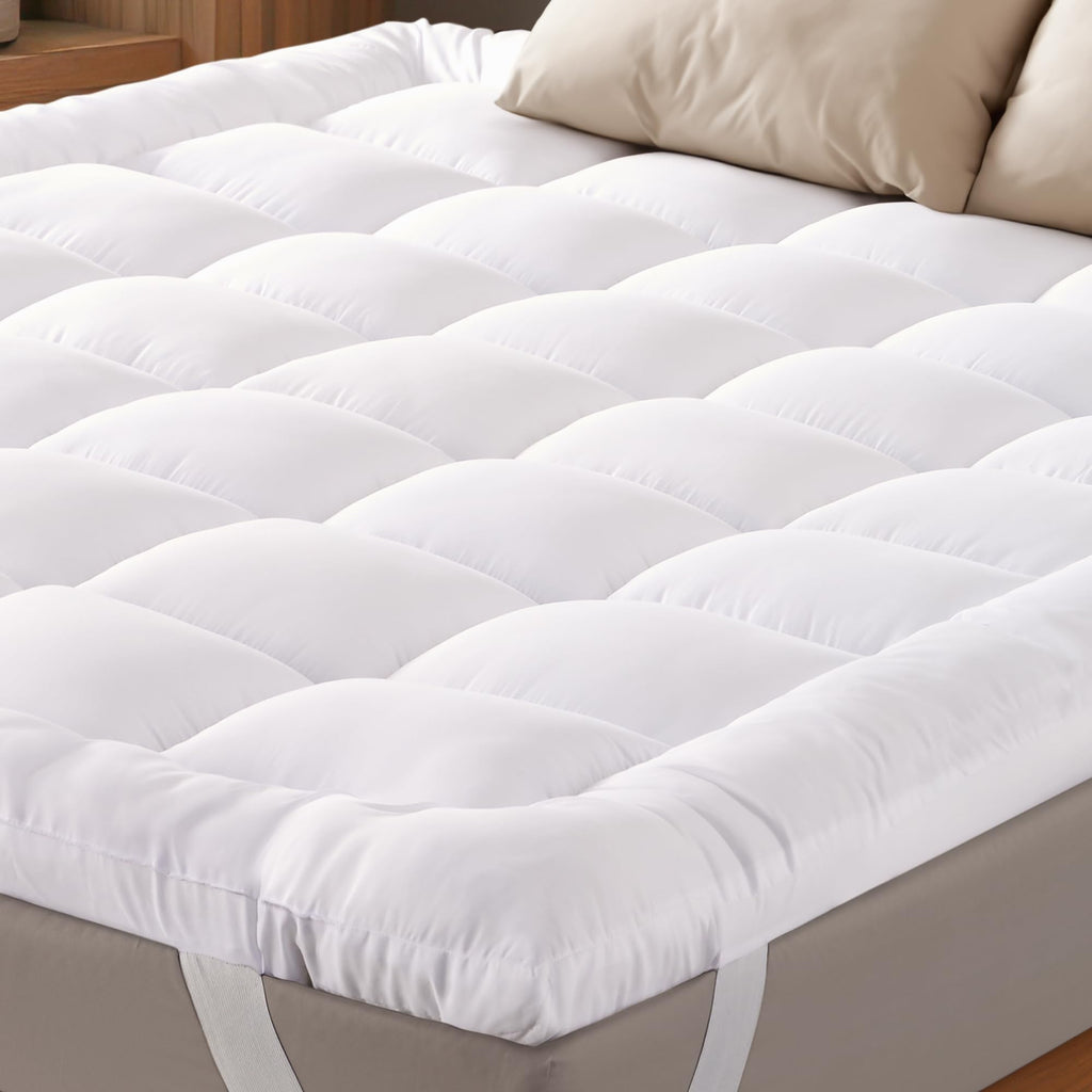 Ultra-Soft Cooling Mattress Topper for Full Back Support