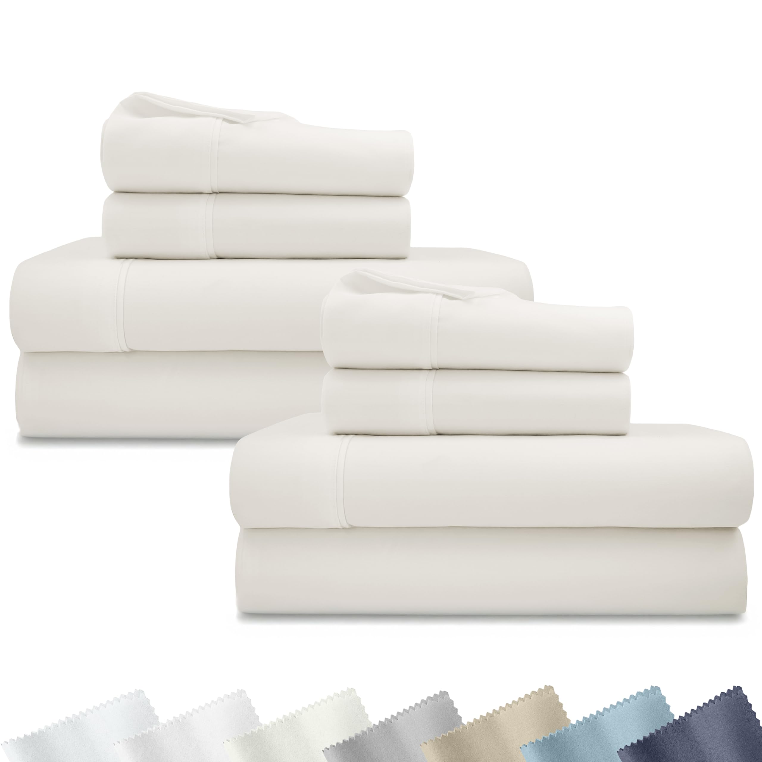 California Design Den 400 TC Sheet Set Pillowcase-and-Sheet-Sets