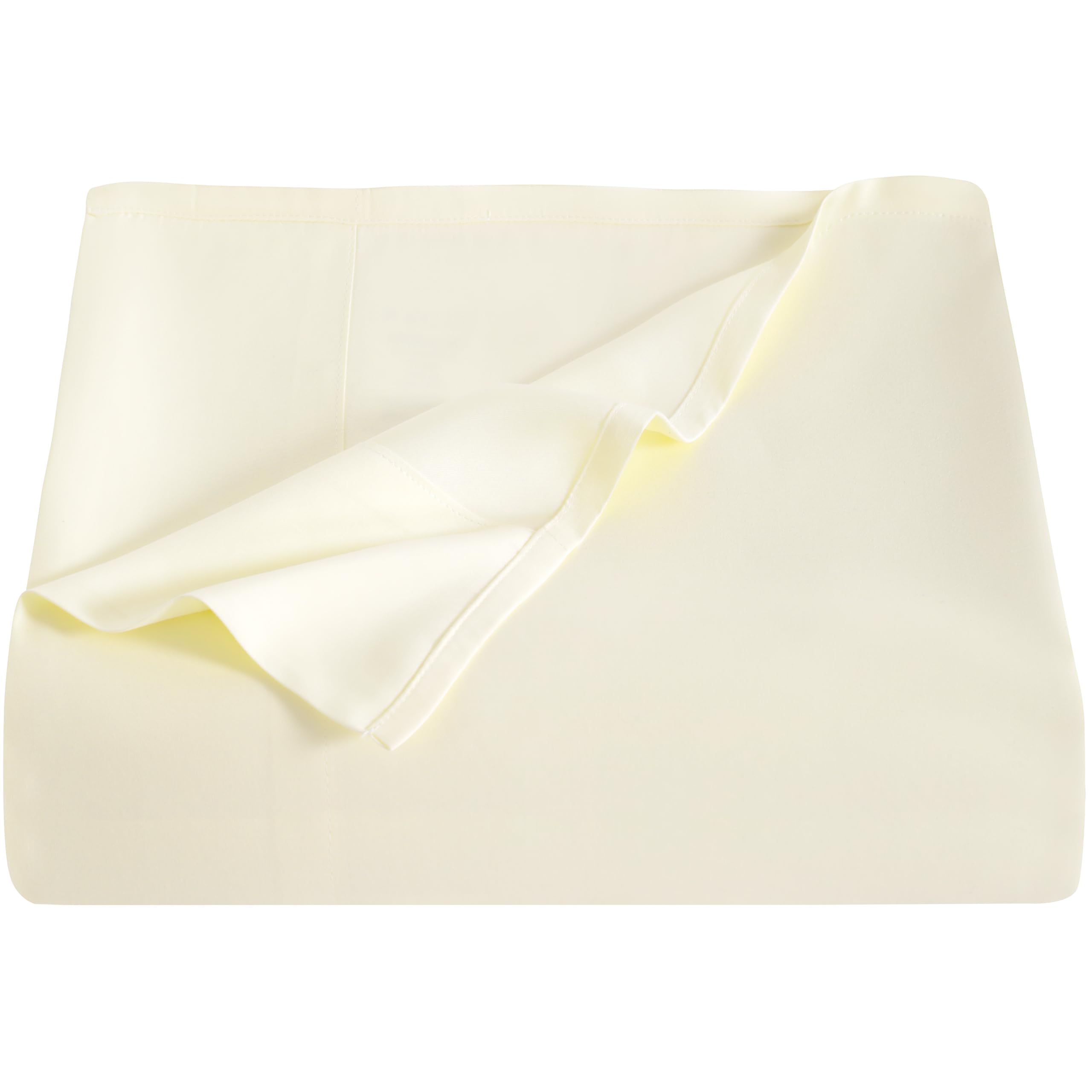 NTBAY Microfiber Bedding Flat Sheet, Ultra Soft and Wrinkle, Fade, Stain Resistant Top Sheet