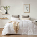 Dorrin Nessin Down Alternative Comforter All Season Duvet Insert,Double Brushed Microfiber Quilt Cover, Box Stitched with Corner Tabs