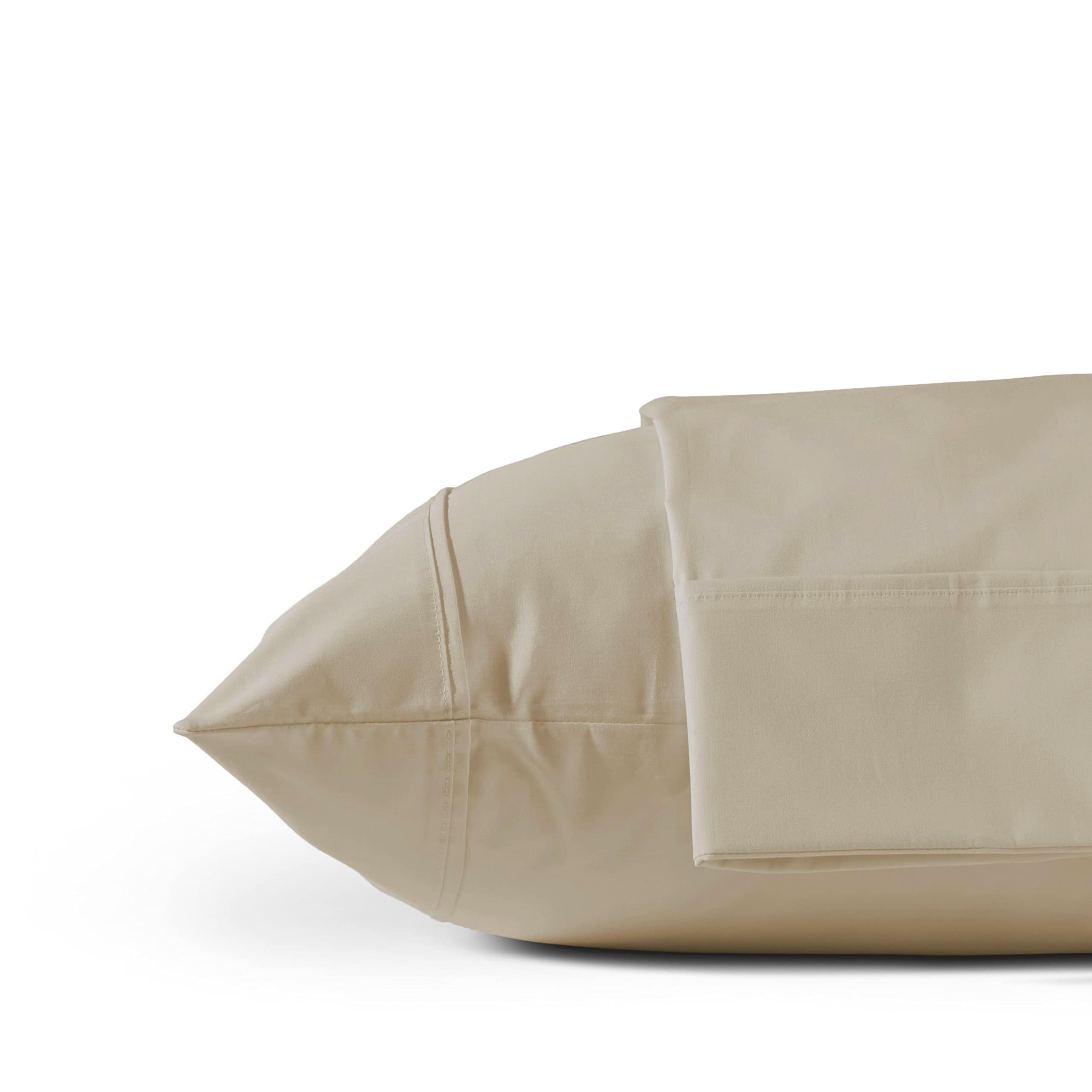 100% Cotton Percale Pillowcases,2 Pieces of Pillow Case, Crisp and Cool Strong Bed Linen