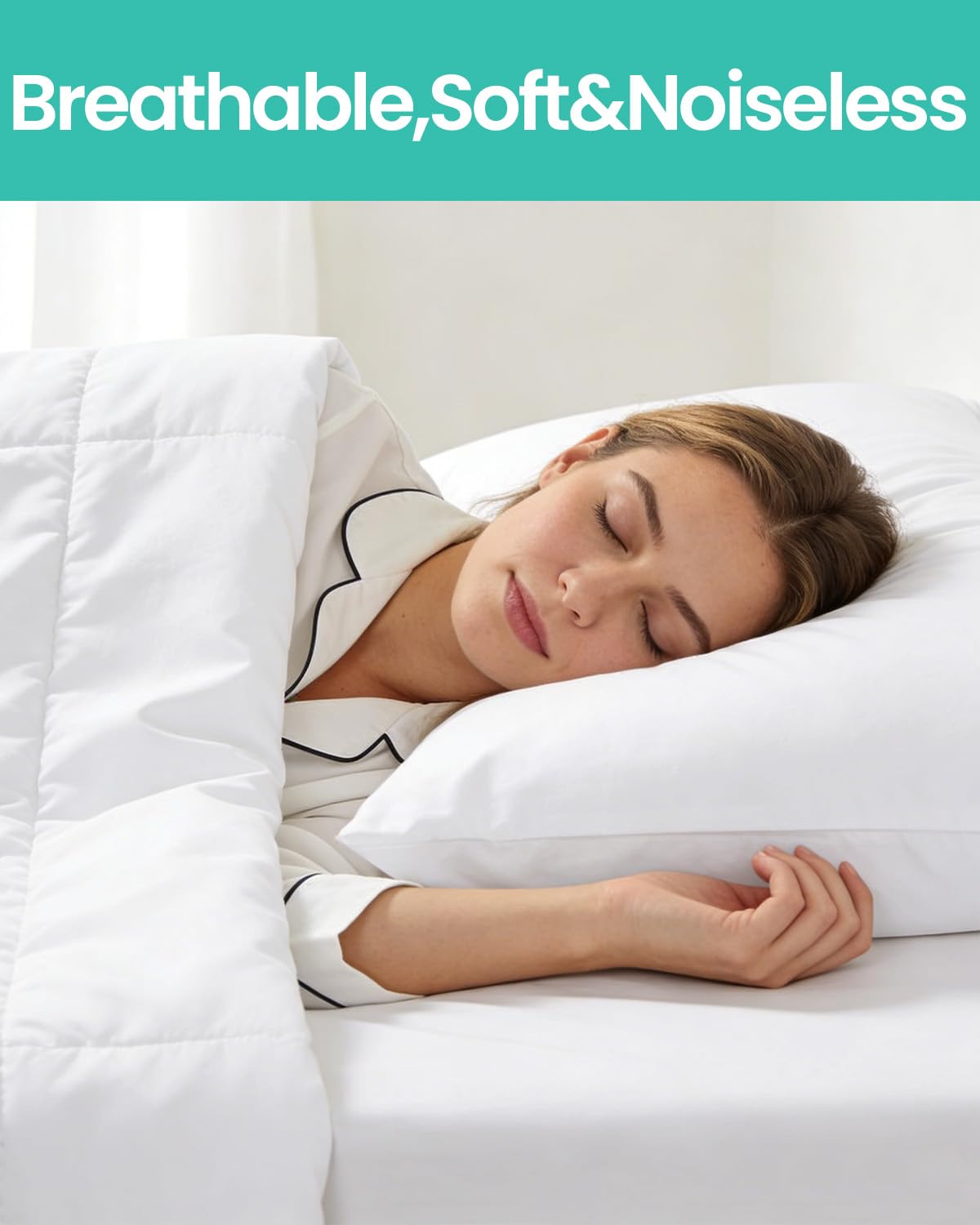 WINKAURA Waterproof Zippered Terry Mattress Encasement