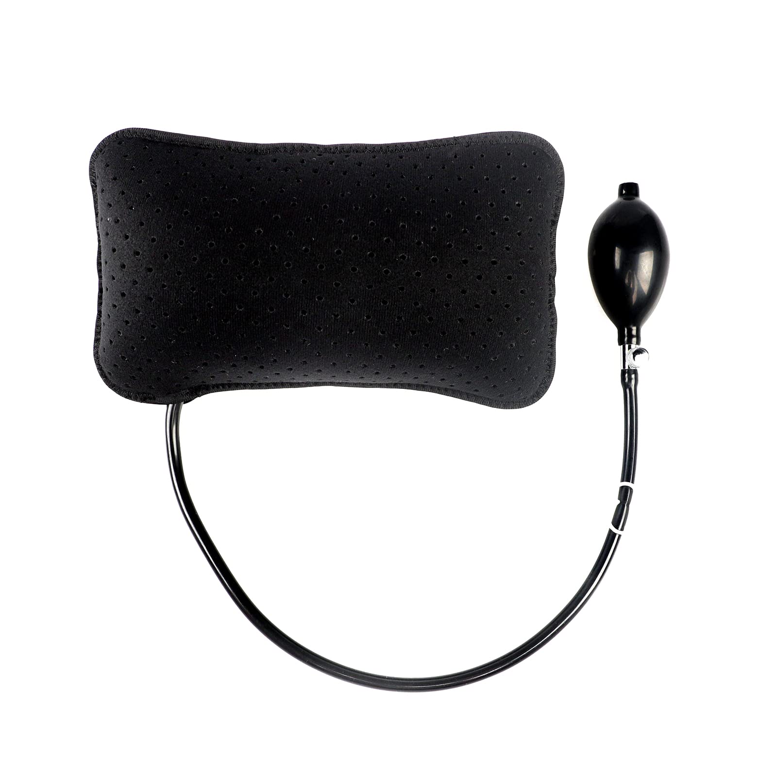 Inflatable Lumbar Support Pillow, Inflatable Back Support Pillow for Lower Back Pain, Lumbar Support Cushion Lower Back Support Cushion with Pump for Car, Office Chair, Home, Travel, Camping, Sleeping