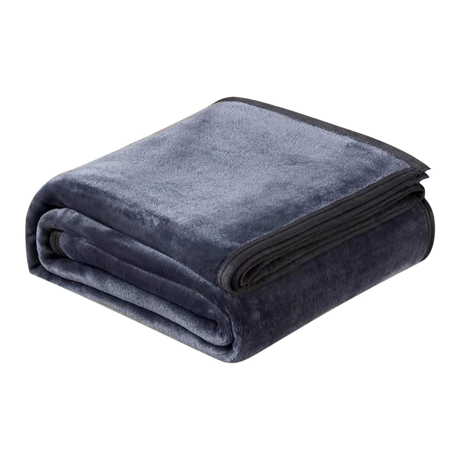 Lightweight Microplush Fleece Throw Blanket, 70 x 100 cm