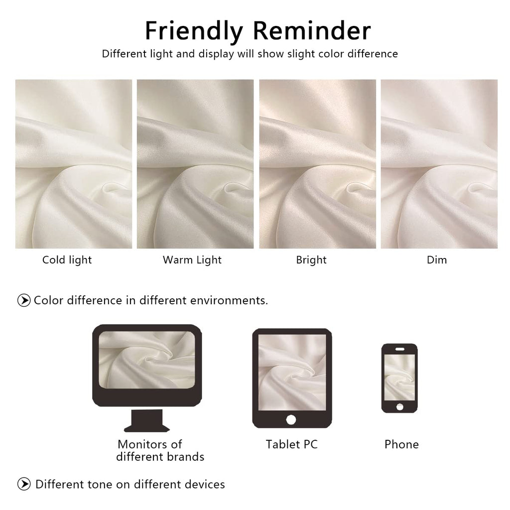 Mulberry Silk Pillowcase for Hair and Skin, Health Soft Anti Acne Cooling Beauty Sleep Natural Silk Satin Pillow Case with Hidden Zipper for Gift