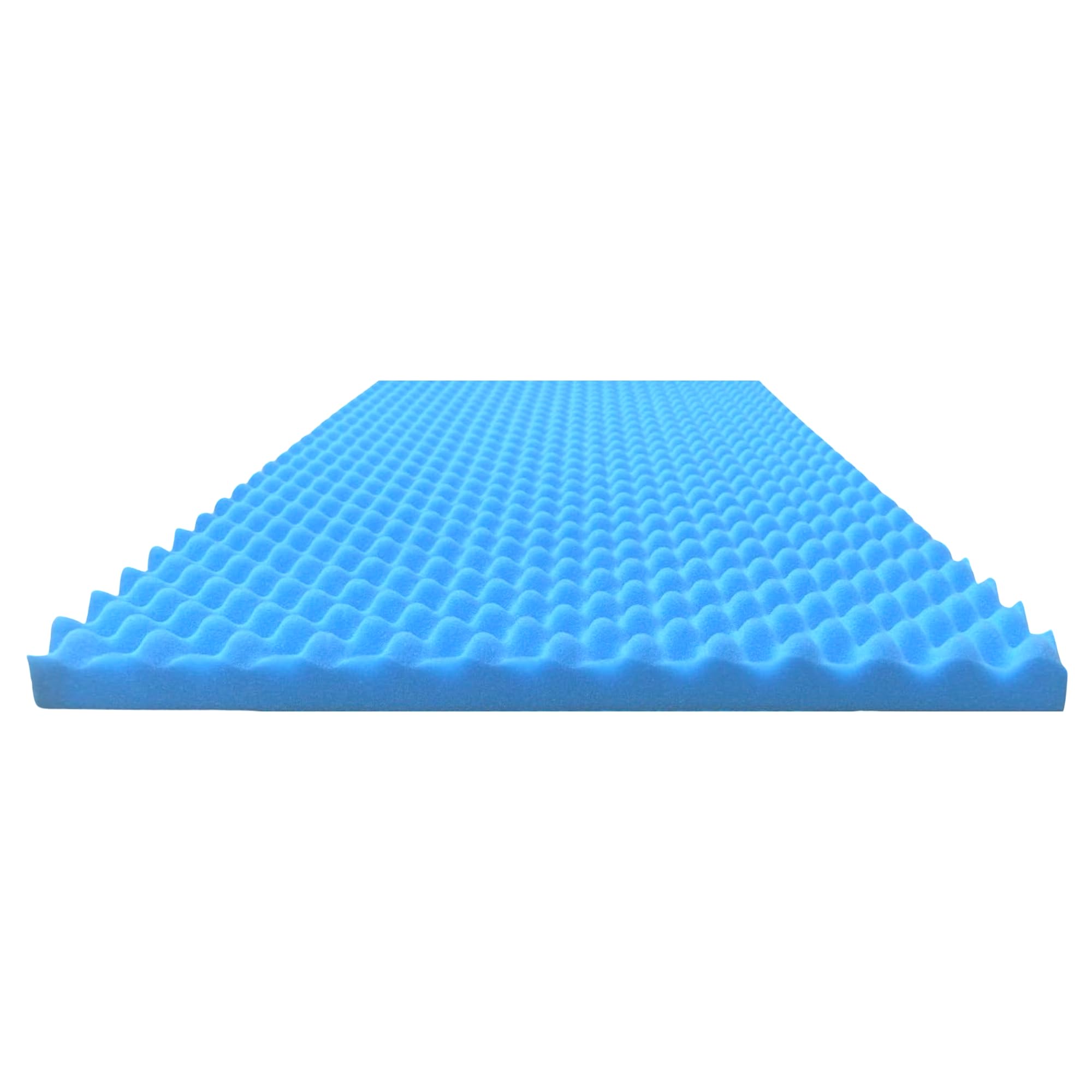 Airflow Foam Mattress Topper, Egg Crate Foam Pad, Hospital Mattress Pad and Bed Topper for Support, Pressure Relief and Weight Distribution.