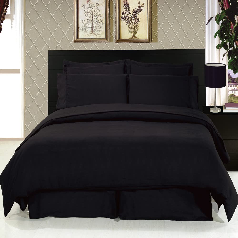 Royal Hotel 300TC Cotton Sateen 7-Piece Bedding Set