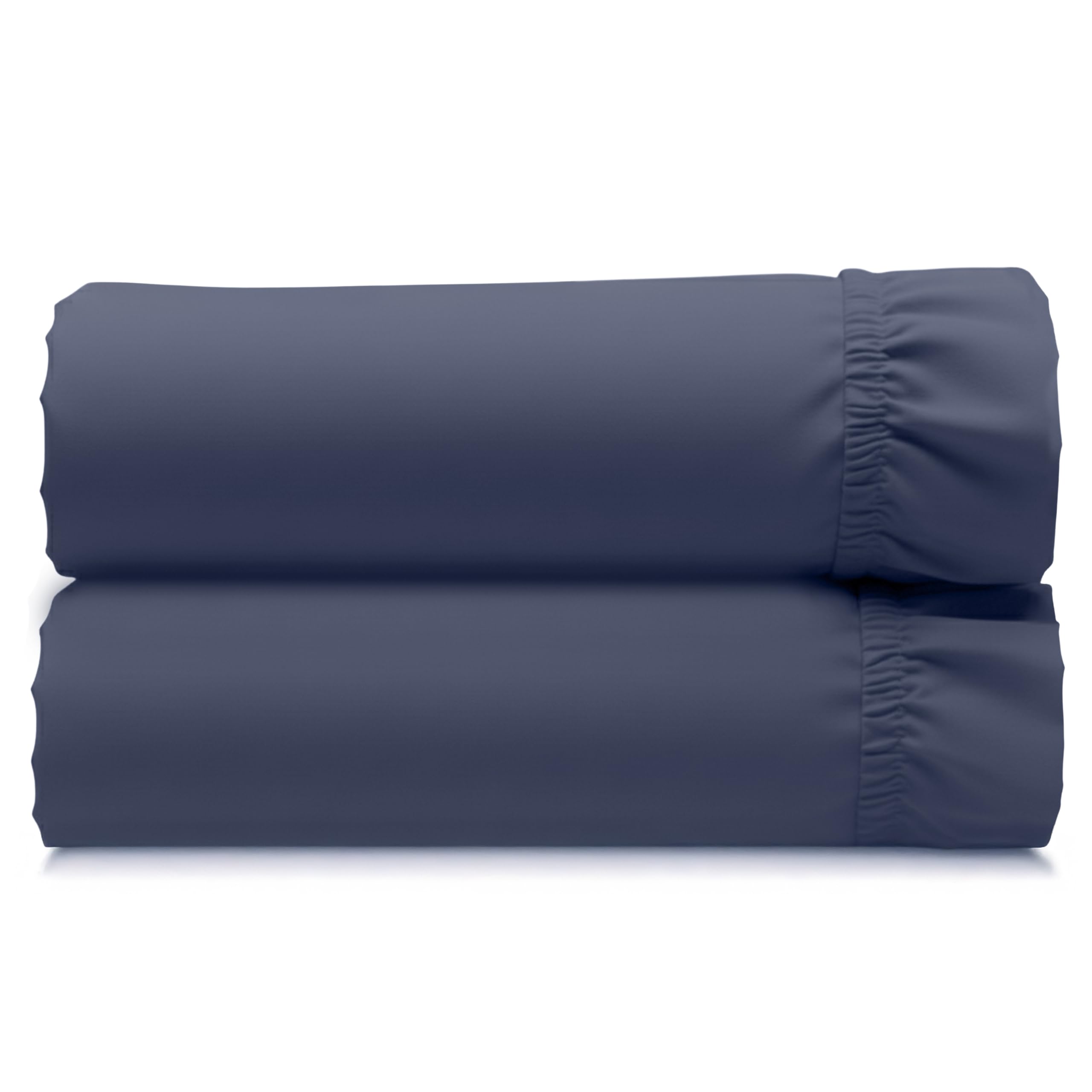 California Design Den 400 Thread Count Fitted Sheet 100% Cotton Sateen, Deep Pocket, Soft & Cooling.