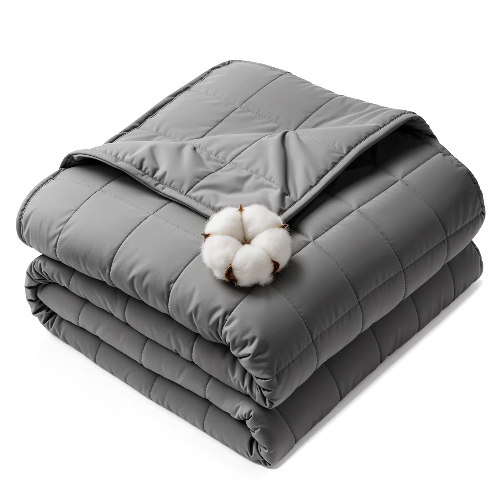 HCOIW 20 lb Queen Cooling Weighted Blanket, 60 x 80 in