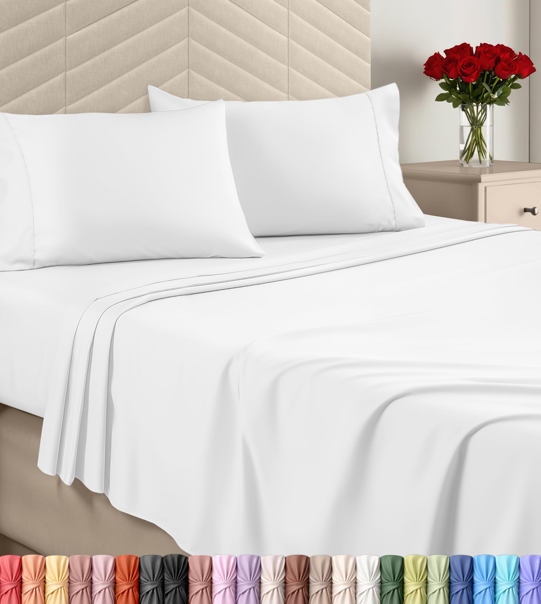 Utopia Bedding Sheet Sets - Easy Care