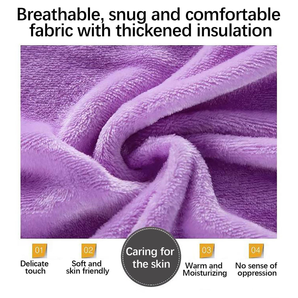 Lightweight Microplush Fleece Throw Blanket, 70 x 100 cm