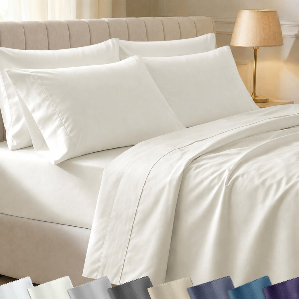 California Design Den 400 TC Sheet Set Pillowcase-and-Sheet-Sets