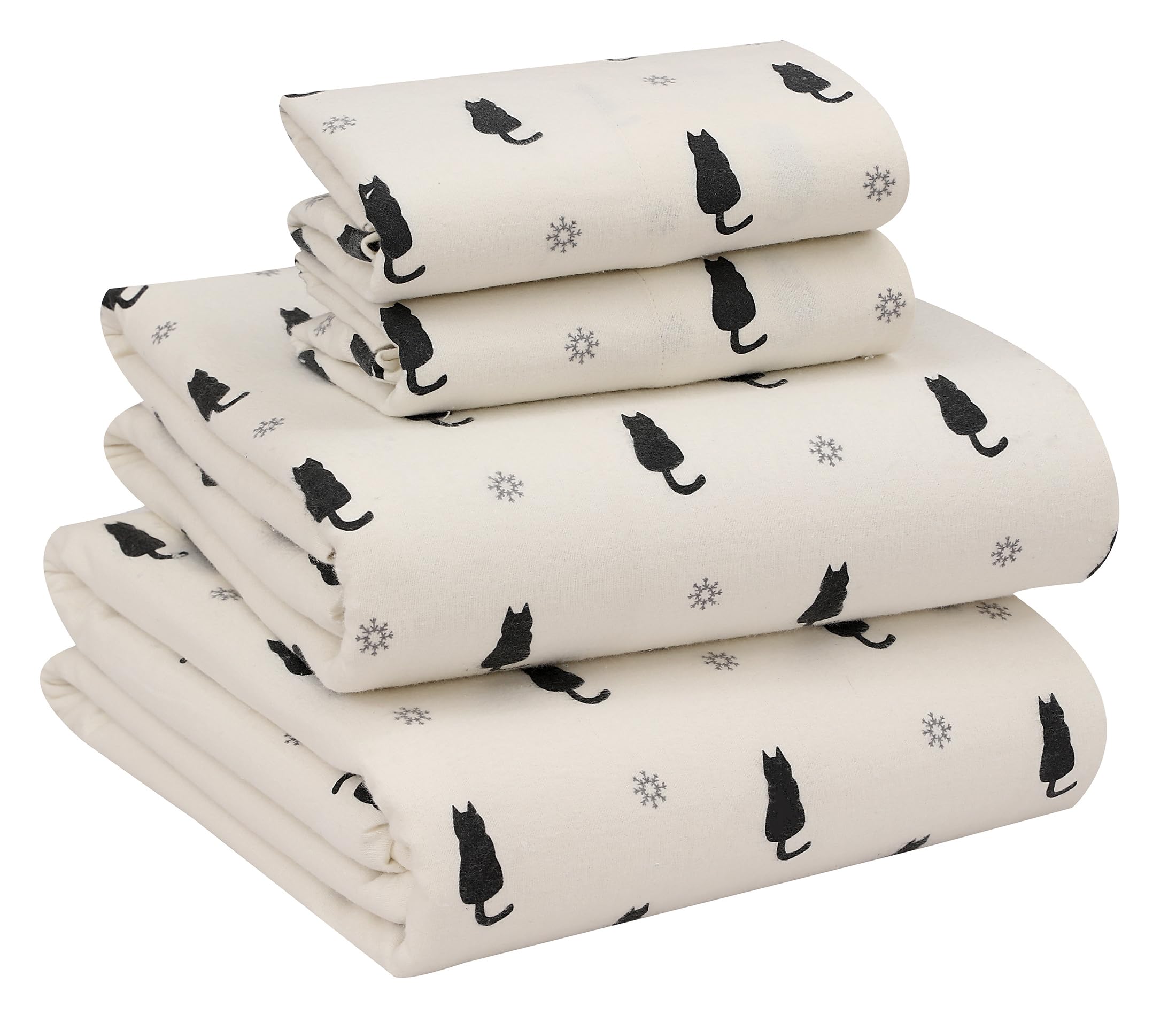 RUVANTI 100% Cotton Flannel Sheets Sets Main