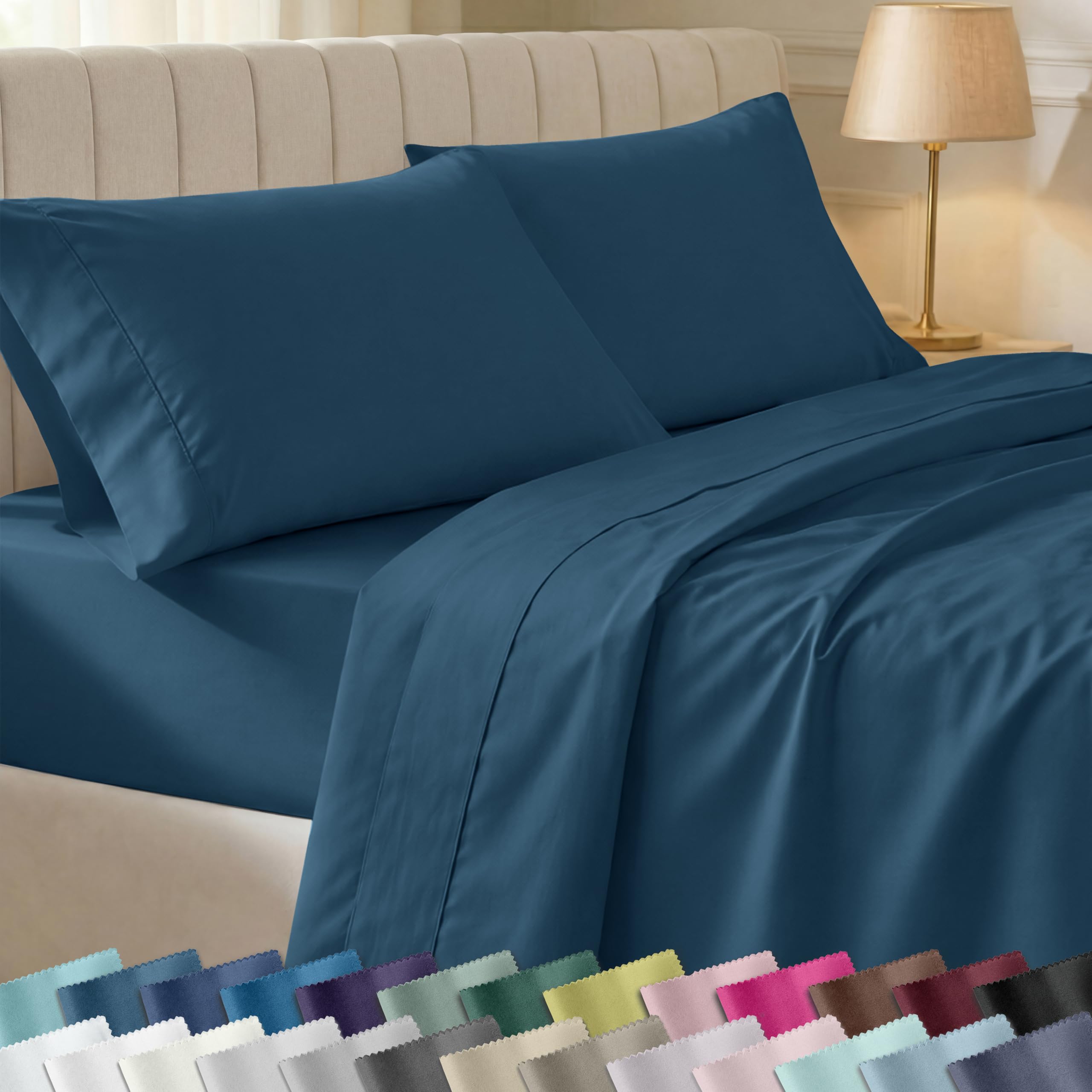 California Design Den 400 TC Sheet Set Pillowcase-and-Sheet-Sets