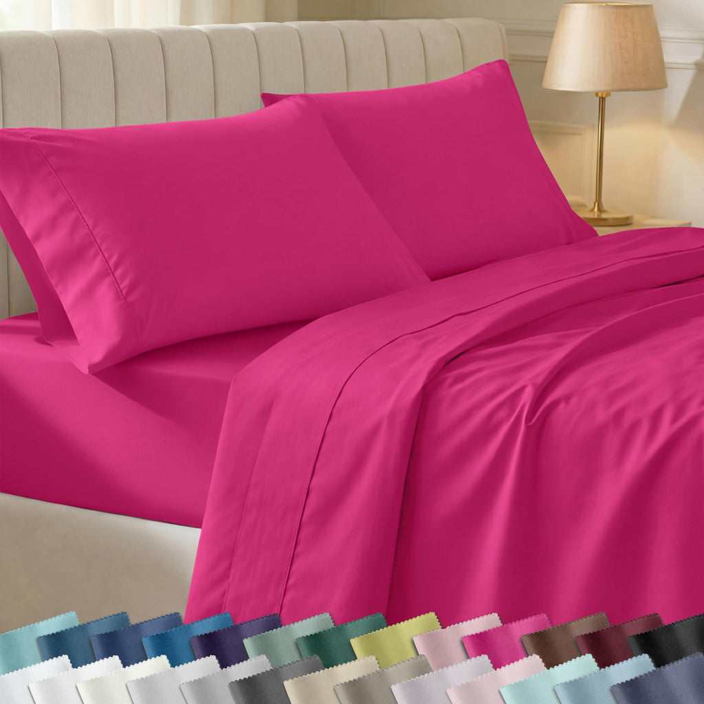 California Design Den 400 TC Sheet Set Pillowcase-and-Sheet-Sets