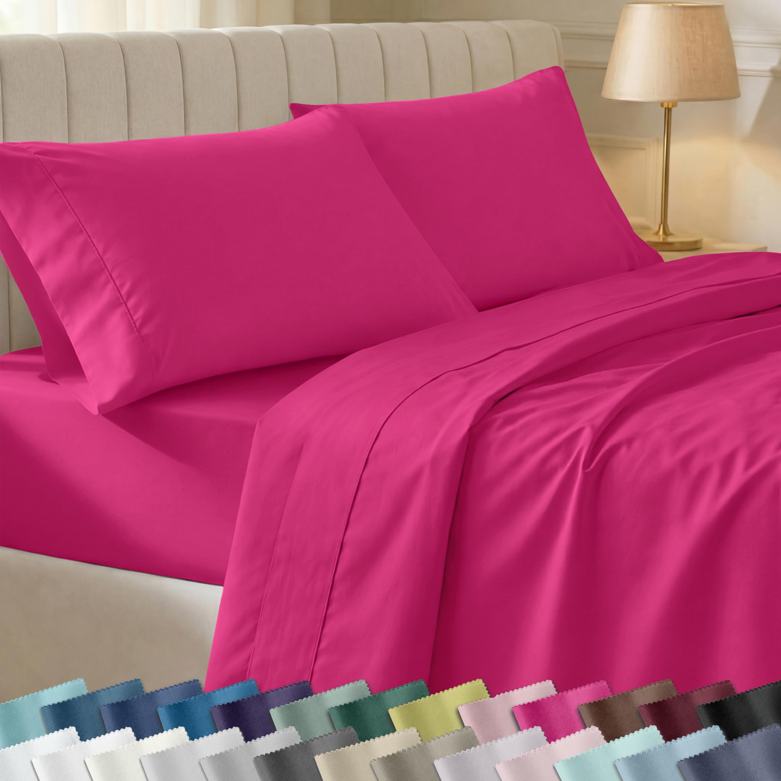California Design Den 400 TC Sheet Set Pillowcase-and-Sheet-Sets