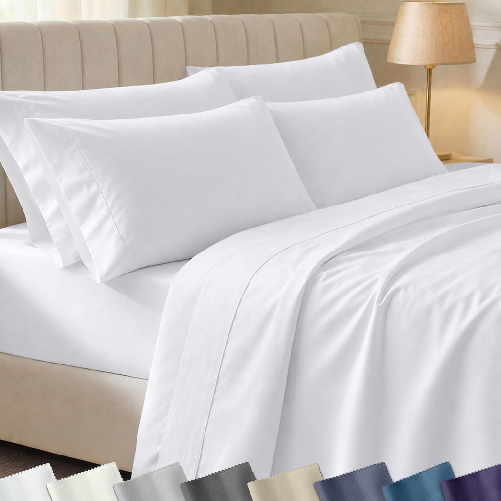 California Design Den 400 TC Sheet Set Pillowcase-and-Sheet-Sets