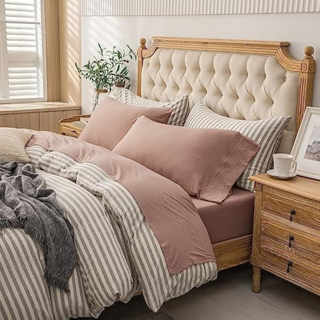 PURE ERA Jersey Knit Sheet Set
