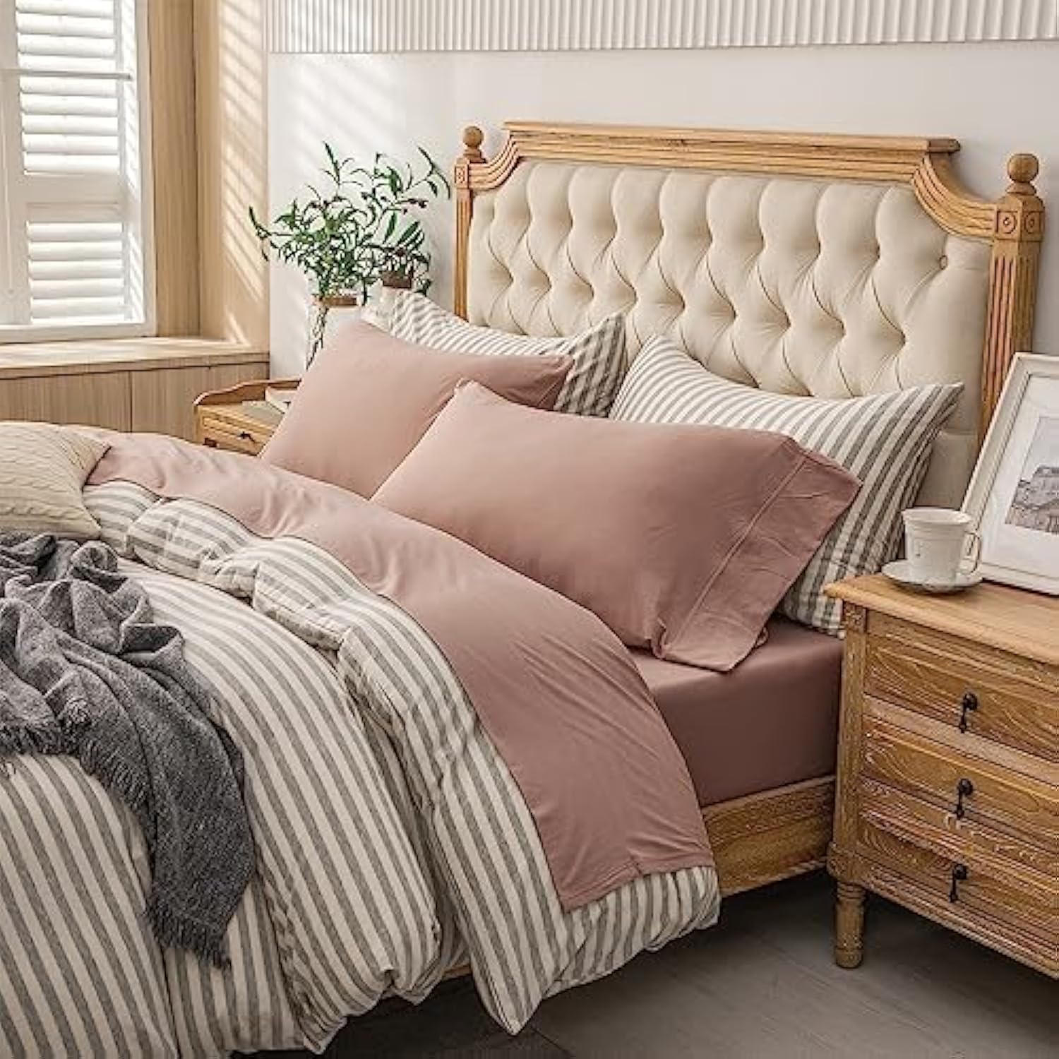 PURE ERA Jersey Knit Sheet Set